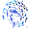 School of fish,fish,painting,graffiti,shark