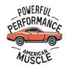 Muscle Car Voiture USA