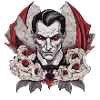 Vampire / Dracula / Bloodsucker / Halloween / Myth