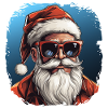 Cool Santa Claus
