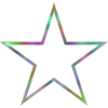 Stern Regenbogen Farben