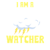 Funny weather watcher rain cloud