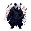 Samurai Panda