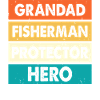 Opa Angler Beschützer Held