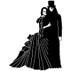 Ghostly couple