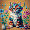 Flower Kitten