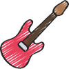 Red Guitar