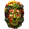 Vegetable face
