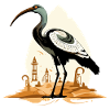 Mik The Egyptian ibis