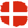 Danmarksflag Skandinavien Dansk flagrejse