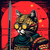 Samurai Katze