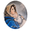 María con el niño, pintado por Art(ist)Design