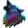 Bunter Wolf