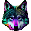 Bunter Wolf