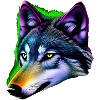 Bunter Wolf