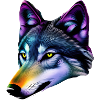 Bunter Wolf
