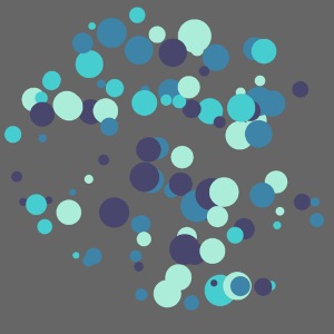 abstract circles pattern