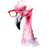 Milau der rosa Flamingo