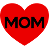 Red Heart Mom
