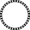 Kreis Hintergrund / Deko VEKTOR