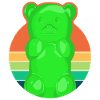 Retro gummy bears