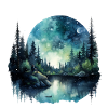 Mystical lunar shaft