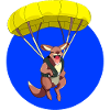 Parachute Kangaroo Loco Animal Squad