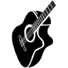 guitare noire