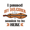 Musikinstrumenten-Musiker, Berg-Dulcimer-Spieler