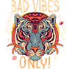Bad Vibes Tiger