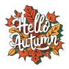 Bonjour Feuilles d’automne