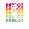 Papagei Retro