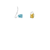 Fishing and beer heartbeat