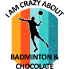 Badminton Badminton Badminton Player Chocolate