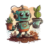 Floraison de robot