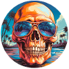 Skull Summer Vibes