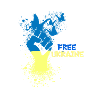 Free Ukraine, Ukraine, freedom, Graffiti