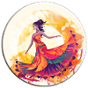 Belly dancing promotes body control