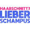 Haarschnitt? Lieber Schampus