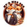 Mr. & Mrs. Fox honeymooning.