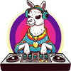 Alpaca Lama DJ Gift Idea