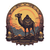 Kamel Retro Großkamel Ägypten