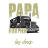 Papa Et Routier Cadeau Camionneur