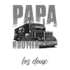 Papa Routier Camion Humour