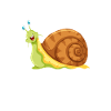 Snail lovers A snail's step