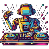 Roboter DJ Geschenkidee