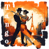 Tango dancers use their creativity