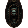 Dark Halloween Skull