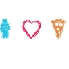 I Love Pizza