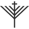 Kreuz Menorah
